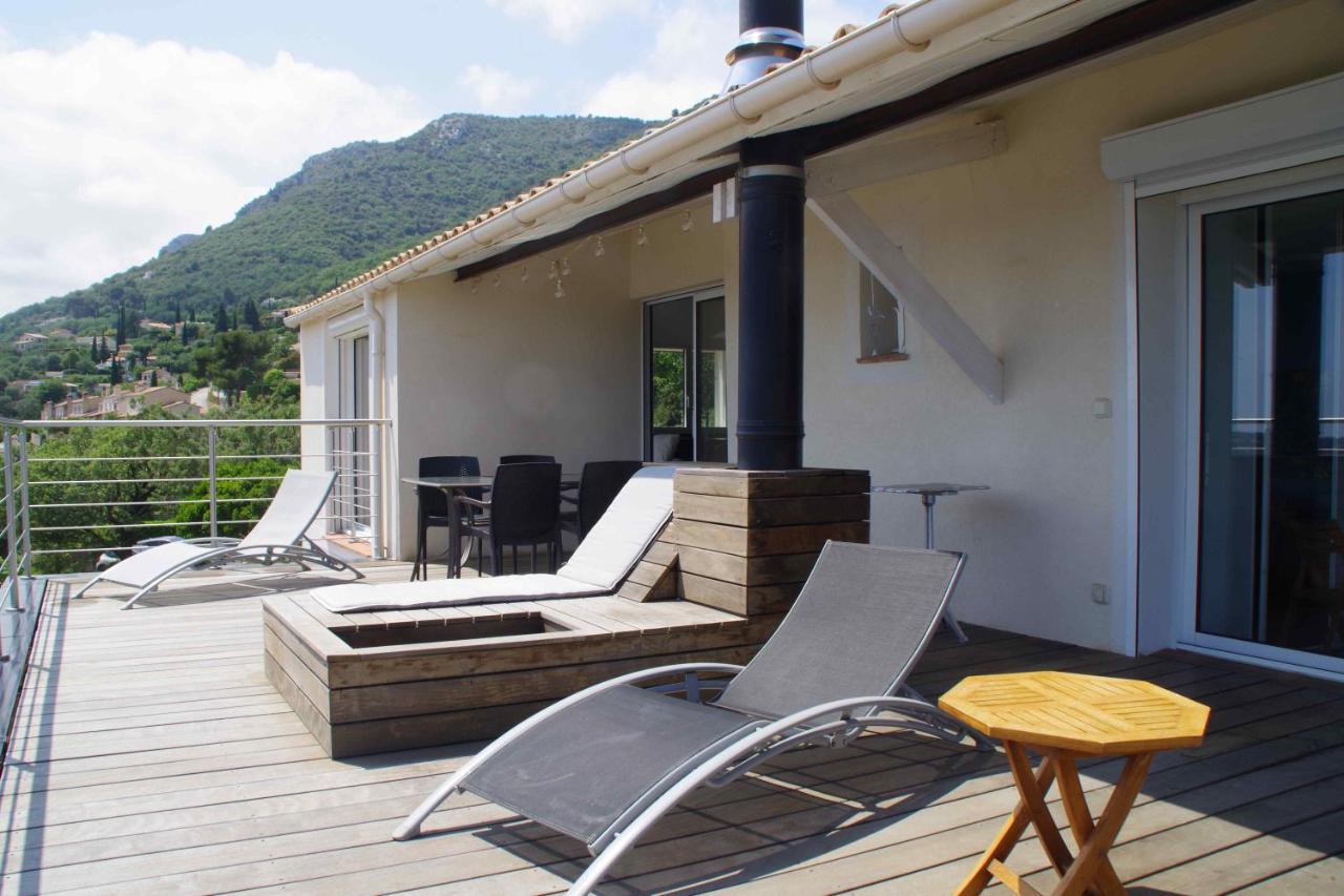 Apartamento 3 Pieces Dans Le Ciel Gattières Exterior foto